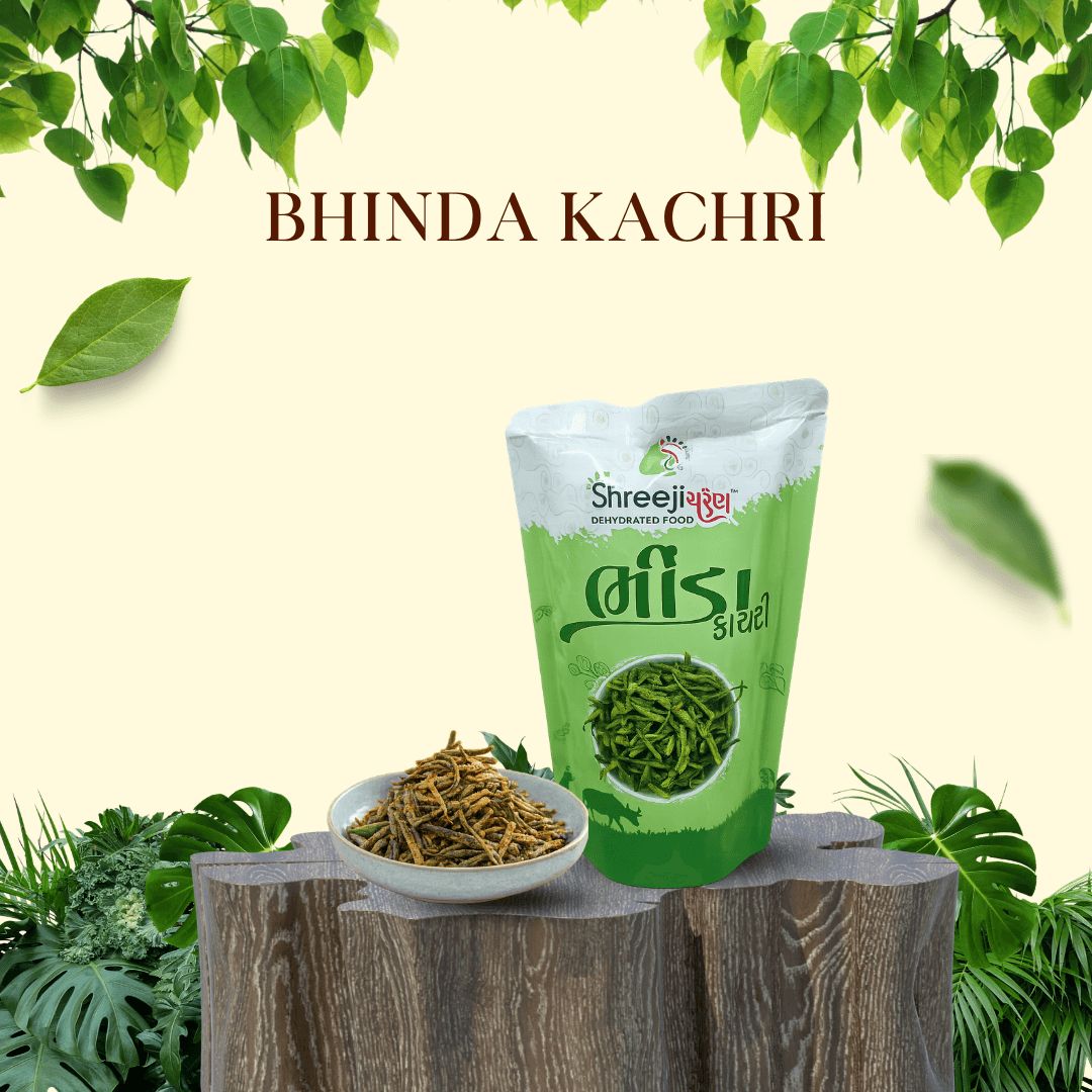 Bhinda Kachri - ભીંડા કાચરી - (Okra / Lady Finger) - Traditional Dried Vegetable